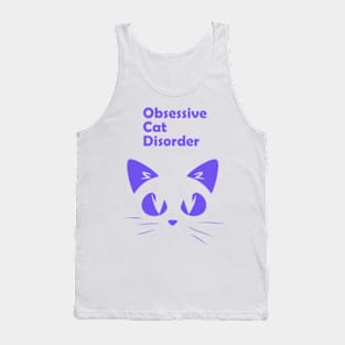 Obsessive Cat Disorder Tank Top